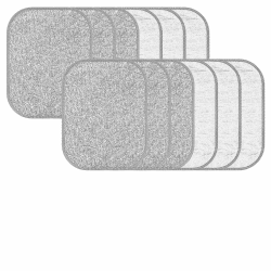 12 Stück Multifunktionale Draht Spültücher, Wiederverwendbare Doppelseitiges Reinigungstuch, Rund Spültücher Waschbar, Draht Geschirrtuch für Küche, Waschbecken, Töpfe Angebot bei HelloDeals