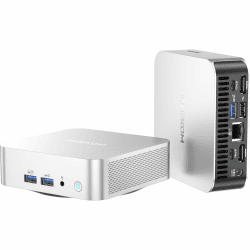 GEEKOM A7 Mini PC, AMD Ryzen 5 7535HS Mini PC Windows 11 Pro (6 Kerne 12 Threads, bis zu 4,55 GHz) 16GB DDR5 1TB SSD Mini Computer | AMD Radeon 660M | BT5.2 | Wi-Fi 6E | 8K R9-7940HS (32+2T) Angebot bei HelloDeals