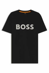 BOSS Herren Thinking 1 10246016 01 T_Shirt XL Schwarz Angebot bei HelloDeals