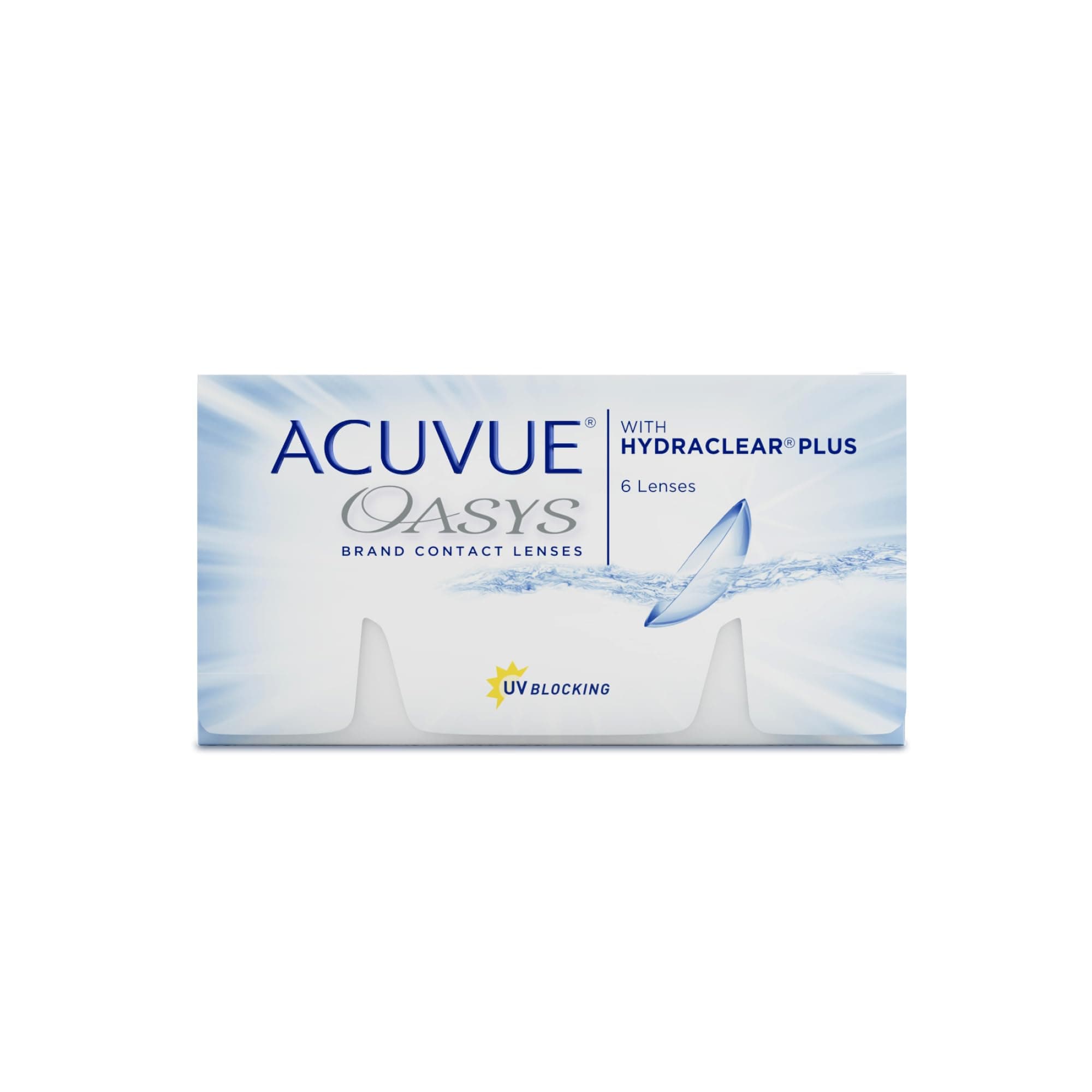 ACUVUE OASYS 2-Wochen-Kontaktlinsen für Tag und Nacht mit -2.00 dpt und BC 8.4 – UV Schutz, Austrocknungsschutz und extrem Komfortables Tragegefühl – 6 Linsen -2.0 Dioptrien 8.4 Millimeter 14 Millimeter 6 Angebot bei HelloDeals