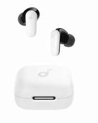 soundcore P30i by Anker Noise Cancelling Earbuds,45h Spielzeit, 2-in-1 Case und Handyständer, IP54, kabellose Kopfhörer, Bluetooth 5.4, App Steuerung (Generalüberholt) Weiß Angebot bei HelloDeals