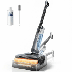 JONR 20000 Pa H2 PRO Nass-Trockensauger, Innovatives Geruchsfreies Design, Heißwasser-Reinigung,1500ml Extra großer Wassertank mit 180° Flachliegend(unverminderte Saugleistung & Wasserleistung). (M) Angebot bei HelloDeals