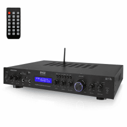 Pyle 200W HiFi Stereo Verstärker – 5-Kanal Receiver mit Radio & Bluetooth, MP3 USB/SD/AUX, Heimkino Surround Verstärker Angebot bei HelloDeals