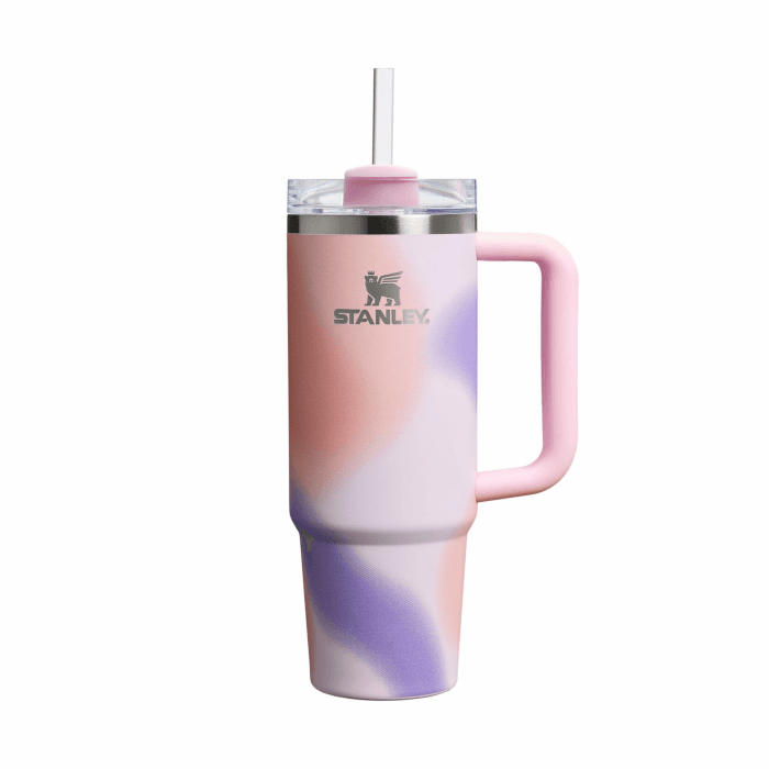 STANLEY 1913 Quencher H2.0 Flowstate Trinkflasche Mit Strohhalm 0.89L - Thermobecher Kühlt 9 Stunden - 40 Stunden Eisgekühlt - Thermosflasche BPA Frei - Edelstahl Trinkbecher - Rose Petal Motion Core Rose Petal 0.89L Angebot bei HelloDeals