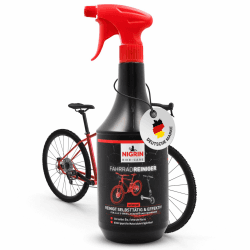 NIGRIN Bike-Care Fahrrad-Reiniger, 1000 ml Sprühflasche, Fahrradreinigung, reinigt selbsttätig und gründlich 1 l (1er Pack) Angebot bei HelloDeals