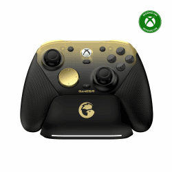 GameSir G7 Pro 1000Hz Controller mit Ladestation für Xbox Series X|S, Xbox One, Windows 10/11 & Android – TMR Joysticks, verstellbare Trigger & 4 programmierbare Tasten – Gelb Angebot bei HelloDeals