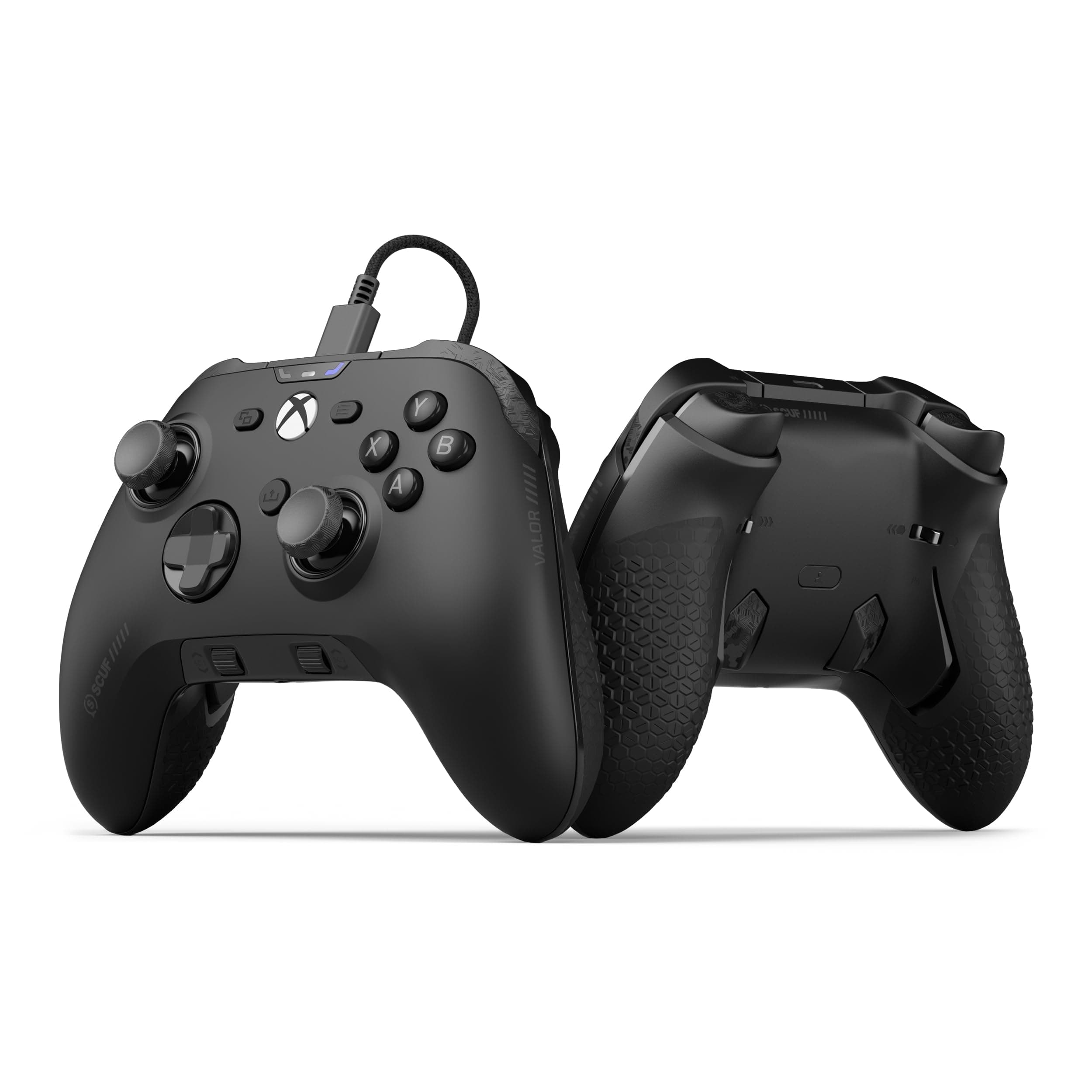 SCUF VALOR PRO Xbox-Performance-Controller mit Kabel – Anpassbare Rücken-Paddles, Sofort-Triggern, Hall-Effekt-Daumenstifte, Audio-Steuerungen, Xbox Series X|S, Xbox One, Windows PC – Schwarz Angebot bei HelloDeals