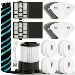 IP3253EUT Filter für Shark PowerDetect Akku-Staubsauger IP3251EUT IP3225EUT IP3257EUT, 2 HEPA-Filter 2 Vormotorfilter für Basisstation, 1 Nachmotorfilter 4 Vormotorfilter für Handgerät, 1 Softroller Angebot bei HelloDeals