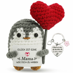 Geschenke für Mama Geschenk, Weihnachtsgeschenke für Mama Geburtstagsgeschenk, Muttertagsgeschenk, Geschenke für Frauen Geschenk, Beste Mutter Pinguin Muttertag Weihnachten Angebot bei HelloDeals