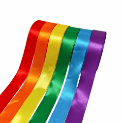 2.5cm*22m*6 Farbe Maibaum Bänder Wetterfest, Seidenbänder Bunt,Dekoband,Geschenkband Bunt 2.5cm Angebot bei HelloDeals