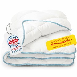 Rosenkern Steppdecke 135x200 - [Ökotex Zertifiziert & Atmungsaktiv] - Oberbetten 135x200 Waschbar bis 95° - Mikrofaser Bettdecke - Kassettenbettdecke Ganzjahr Ganzjahr 135x200 Angebot bei HelloDeals