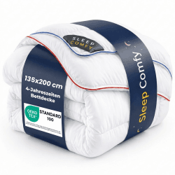 SLEEP COMFY Luxus 4-Jahreszeiten Warme Bettdecke, ganzjahresdecke 135x200 cm Steppdecke mit 2 Kombinierbaren Teilen, Decke für Sommer und Winter Winterdecke, Kinderdecke, Winterbettdecken, Schlafdecke 4-jahreszeiten Decke 135x200 Angebot bei HelloDeals