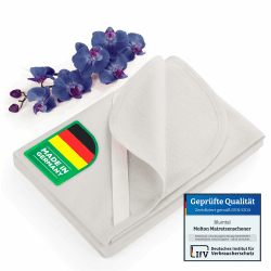 Blumtal® Premium Molton Matratzenschoner 140x200cm 100% Baumwolle - Oeko-Tex zert. Molton Matratzenauflage 140x200cm - Matratzenschutz 140x200 - geräuschlos & atmungsaktiv - Matratzenunterlage 140x200 140 x 200cm - 1er Set Weiß Angebot bei HelloDeals