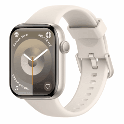 Smartwatch Damen Herren, 1,85" HD Touch Fitnessuhr mit Telefonfunktion, 140+Sportmodi Smart Watch Fitness Tracker mit Pulsmesser Schlafmonitor Schrittzähler, IP68 Wasserdicht Sportuhr iOS Starlight Angebot bei HelloDeals