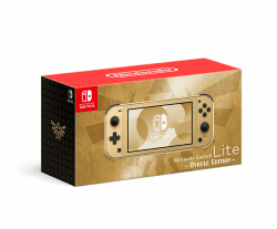 Nintendo Switch Lite Hyrule Edition - Internationale Version Angebot bei HelloDeals
