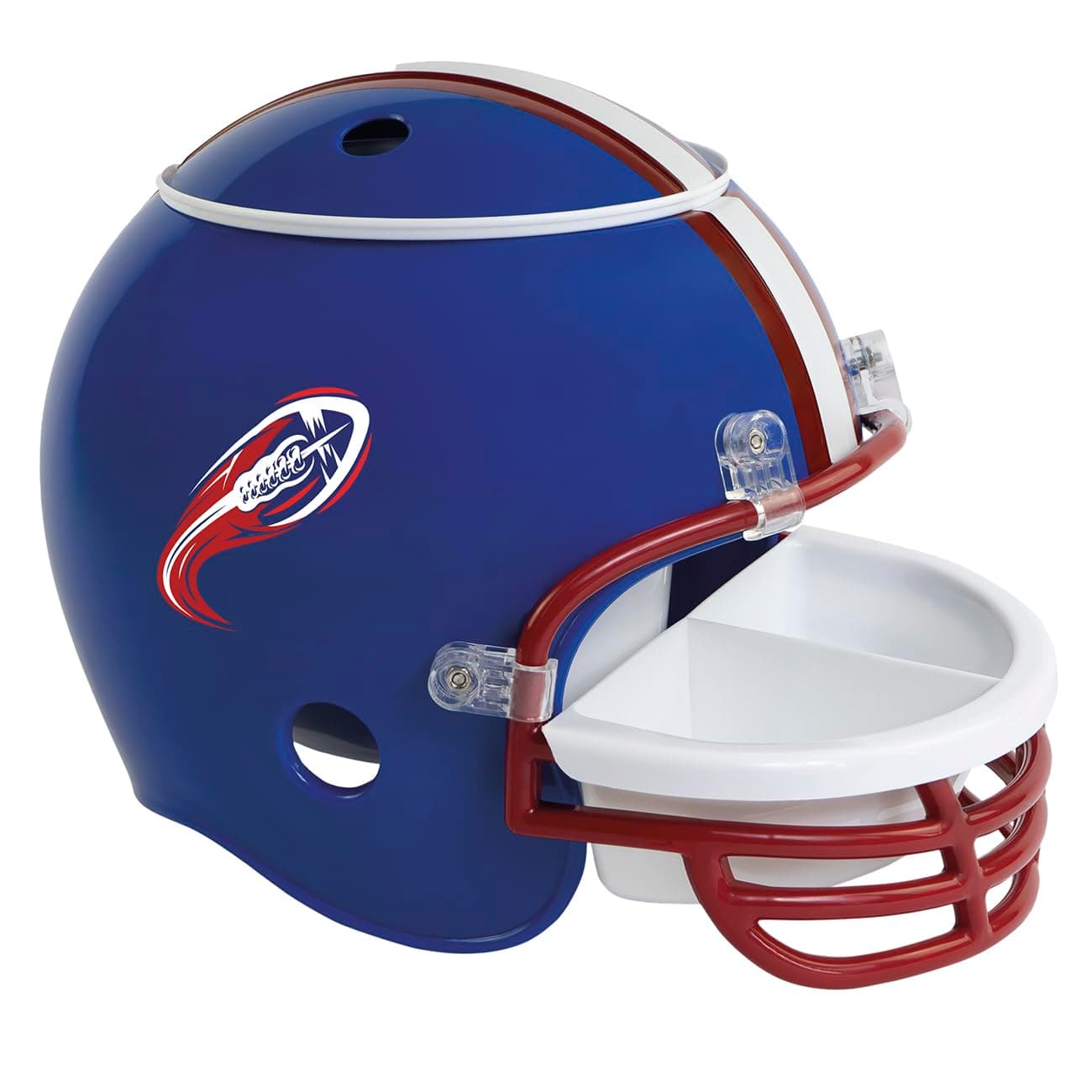 Snackhelm American Football blau | Snackschale | Popcorneimer | American Football | Football | Chips | Schale | Snack | Party Angebot bei HelloDeals