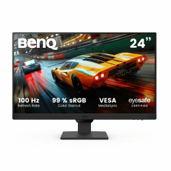 BenQ GW2490E 24 Zoll Eye-Care Gaming Monitor, 100Hz, 1920x1080p, IPS, integrierte Lautsprecher, Wandhalterung, Thin Bezel, Smarte Helligkeitsanpassung, 2X HDMI, DisplayPort Angebot bei HelloDeals