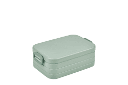 Mepal - Lunchbox Take a Break Midi - Brotdose To Go - Für 2 Sandwiches oder 4 Brotscheiben - Meal Prep Box - Essensbox mit Unterteilung - Spülmaschinenfest - 900 ml - Nordic Sage Nordic Sage Single (Medium) Angebot bei HelloDeals