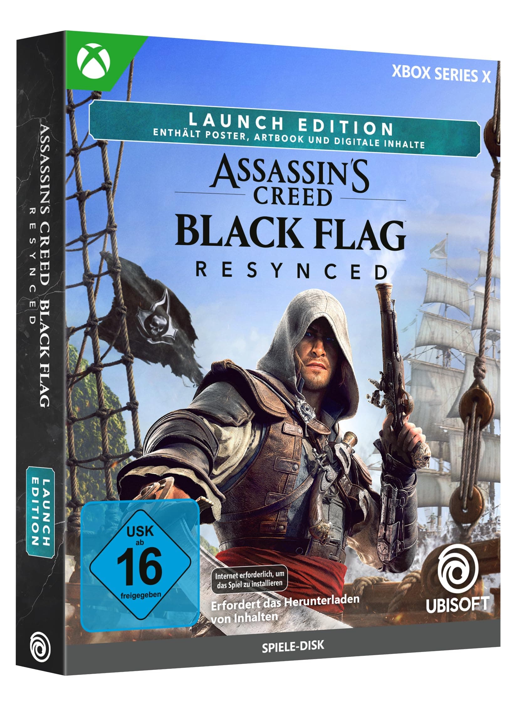 Assassin’s Creed Black Flag Resynced - Launch Edition - [Xbox Series X] Angebot bei HelloDeals