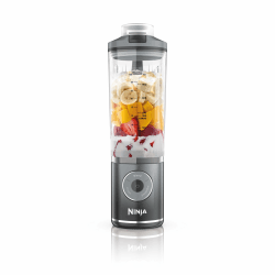 Ninja Blast Max Tragbarer Mixer/Blender/Smoothie Maker, 570 ml, wiederaufladbar, Mixbecher & auslaufsicherer Deckel, 3 Funktionen, Smoothies, Proteinshakes, Kühles Grau BC251EUGY Angebot bei HelloDeals