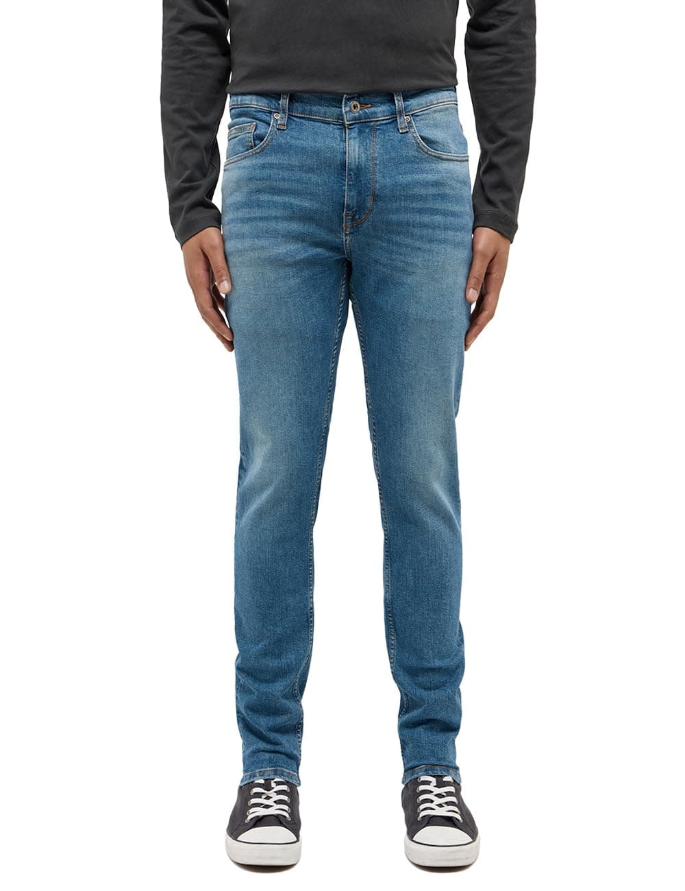 MUSTANG Herren Jeans Hose Style Frisco Skinny 38W / 30L Mittelblau 783 Angebot bei HelloDeals