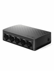 Tenda SG105 LAN Switch 5 Port Gigabit Switch Mini Netzwerk Switch, LAN Hub, LAN Verteiler (Plug-and-Play Ethernet Switch, Lüfterlos, Unmanaged, Schwarz) 5-Port Gigabit Angebot bei HelloDeals