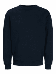 JACK & JONES Male Sweatshirt Einfarbig Sweatshirt XL Navy Blazer Angebot bei HelloDeals