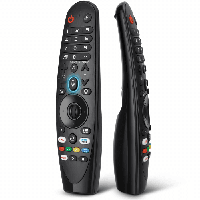 Voice Magic Fernbedienung für LG Fernseher UHD OLED QNED NanoCell 8K 4K Smart TVs, Magic Remote Ersatz für Original AKB75855501 AN-MR20GA MR21GA MR22GA MR19BA Voice Remote für LG Fernseher Angebot bei HelloDeals