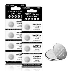 CR2016 Knopfzelle 3V Lithium Knopfzellen CR 2016 Batterien 8 Stück【5 Jahre Garantie】 F-CR2016-2-8 Angebot bei HelloDeals