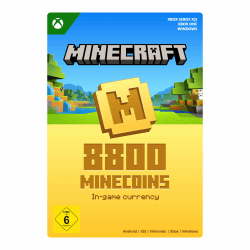 Minecraft Minecoins Pack: 8800 Coins | Xbox & Windows 10 - Download Code Xbox & Windows 10 - Download Code 8800 Coins Angebot bei HelloDeals