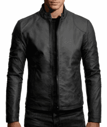 Crone Ivar Herren Lederjacke Cleane Basic Echtleder Jacke M Matt Schwarz Angebot bei HelloDeals