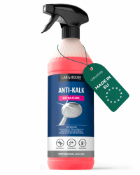 Anti-Kalk 1000 ml Spray | Extra Starker Profi-Entkalker für Bad, Dusche & Küche | Entfernt Kalk, Rost & Urinstein Angebot bei HelloDeals