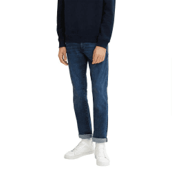 Tom Tailor Herren Josh Regular Slim Jeans mit Freefit®-Stretch 31W / 30L 10119 - Used Mid Stone Blue Denim Angebot bei HelloDeals