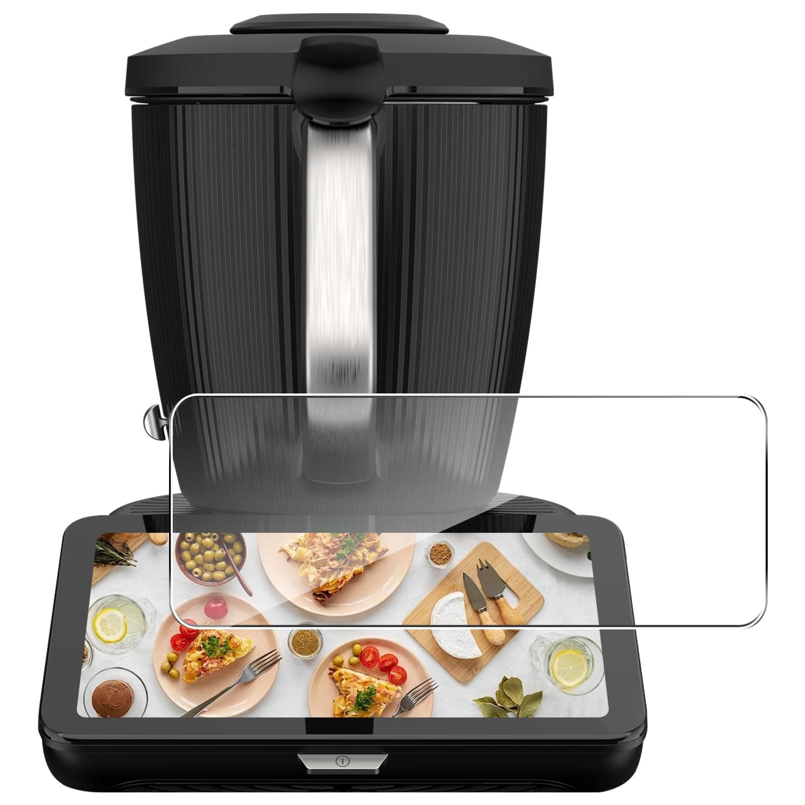 Vanrain Schutzfolie für Panzerglas für Vorwerk Thermomix TM7, Panzer Schutz Glas Displayschutz Folie 9H Härte Schutzglas HD Klar Anti-Kratze Blasenfrei Angebot bei HelloDeals