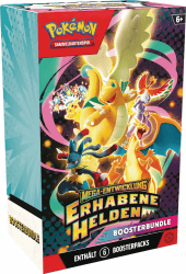 Pokémon-Sammelkartenspiel: Boosterbundle Mega-Entwicklung – Erhabene Helden (6 Boosterpacks) Angebot bei HelloDeals