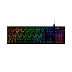 HyperX Alloy Origins PBT – Mechanische Gaming Tastatur, PBT Keycaps, Tastenkappen, RGB, HyperX Mechanische Switches, Schalter, kompakt, tragbar, robustes Aluminiumgehäuse, verstellbare Füße, Schwarz Angebot bei HelloDeals
