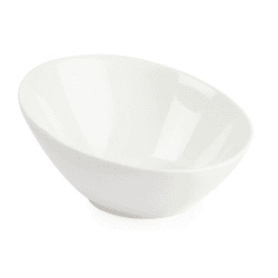 Olympia Lumina ovale schräge Schalen weiß 148mm (6 Stück) CF383 Angebot bei HelloDeals