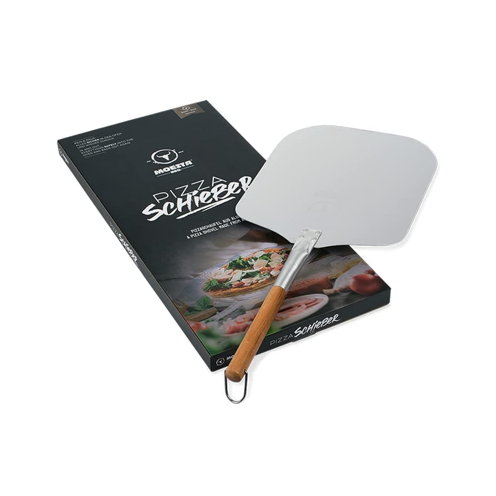 MOESTA-BBQ 10039 Pizzaschieber No. 1, 66cm Aluminium-Pizzaschaufel mit Holzgriff für Pizzabacken wie beim Italiener Aluminium ungelocht Angebot bei HelloDeals