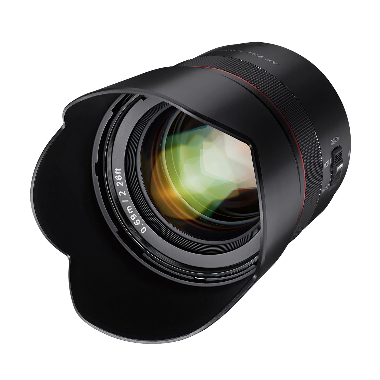Samyang AF 75mm F1.8 FE (Tiny but Absolute) – Porträt Objektiv Autofokus Vollformat und APS-C Festbrennweite Sony E Mount für Sony A9 II A7 III A7C II A7C R A6600 A6500 A6400 A6300 A6000 A5100 A5000 Sony FE 75mm 1.8 Angebot bei HelloDeals