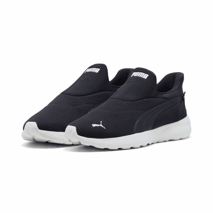 PUMA Unisex Sneaker Softride Get In Hands Free Cosmic SlipTech 402631 04 48 EU Marineblau Puma Weiß Angebot bei HelloDeals