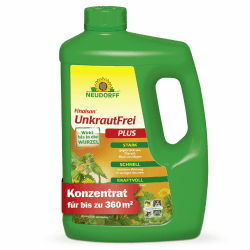 Neudorff Finalsan UnkrautFrei Plus Konzentrat 2 Liter, kraftvoller Unkrautvernichter, der bis in die Wurzel wirkt. Schnell wirkender Unkraut Entferner Angebot bei HelloDeals