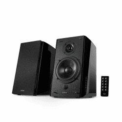 EDIFIER Studio R2000DB Bluetooth-Lautsprechersystem (120 Watt) mit Infrarot-Fernbedienung und optischem Eingang, Schwarz Angebot bei HelloDeals