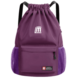 Turnbeutel Kordelzug Wasserdicht Sportbeutel, große Kordelzugbeutel mit Netztaschen Wasser,wasserdichter Nylonbeutel mit Kordelzug, turnbeutel Damen Herren für Sport Schwimmen, Lila Angebot bei HelloDeals