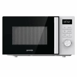 Gorenje MO20A3WH Mikrowelle /20 L / 800W / AquaClean/AutoMenü/Touch Control/LED Display/Auftaufunktion /5 Leistungsstufen/Kindersicherung/Elektronisch/Weiß Weiß Knöpfe und Drehknopf Angebot bei HelloDeals