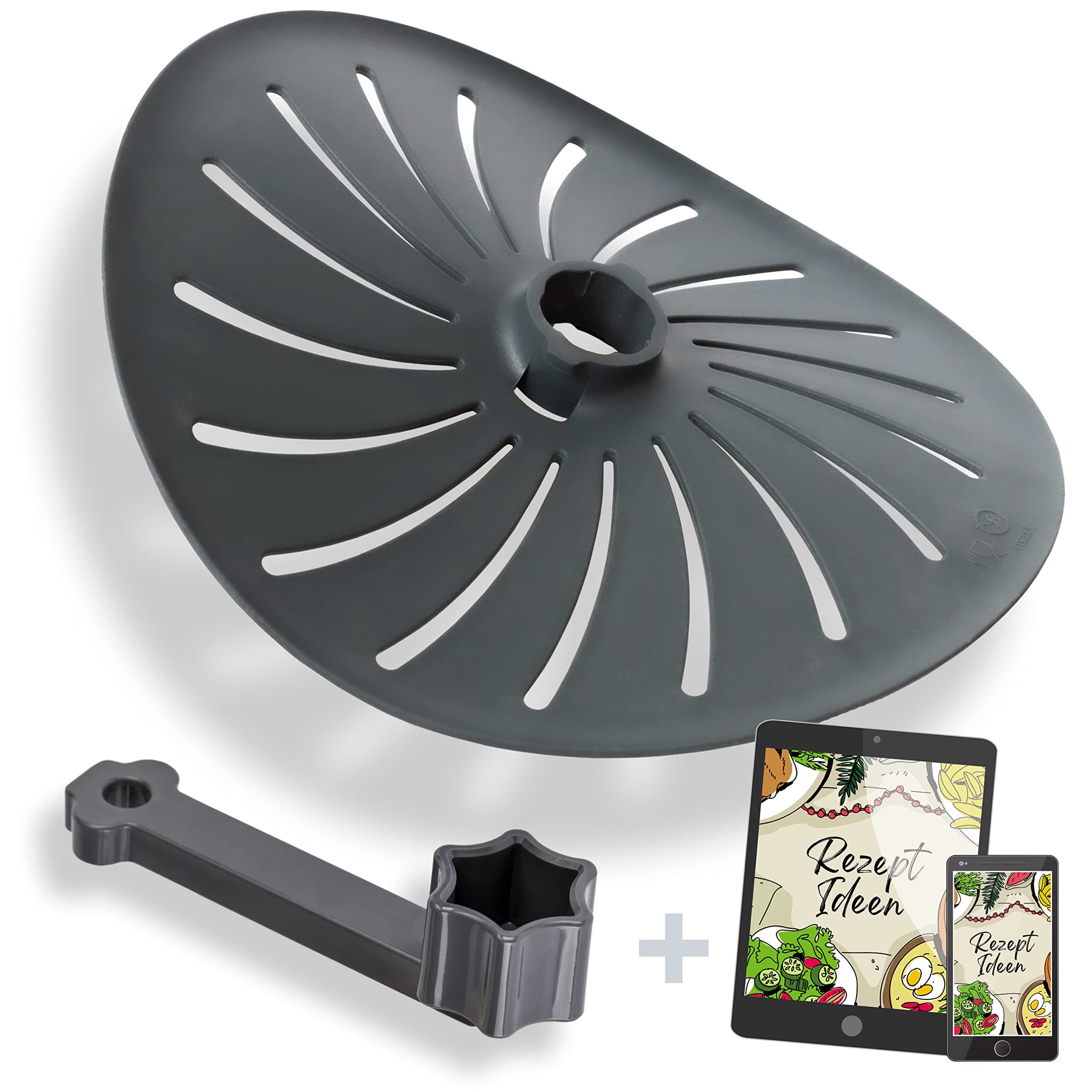 Messerabdeckung für Thermomix TM7 / TM6 / TM5 / TM31 + Teiglöser + eBook mit Tipps und Rezepten – SET-Angebot Angebot bei HelloDeals