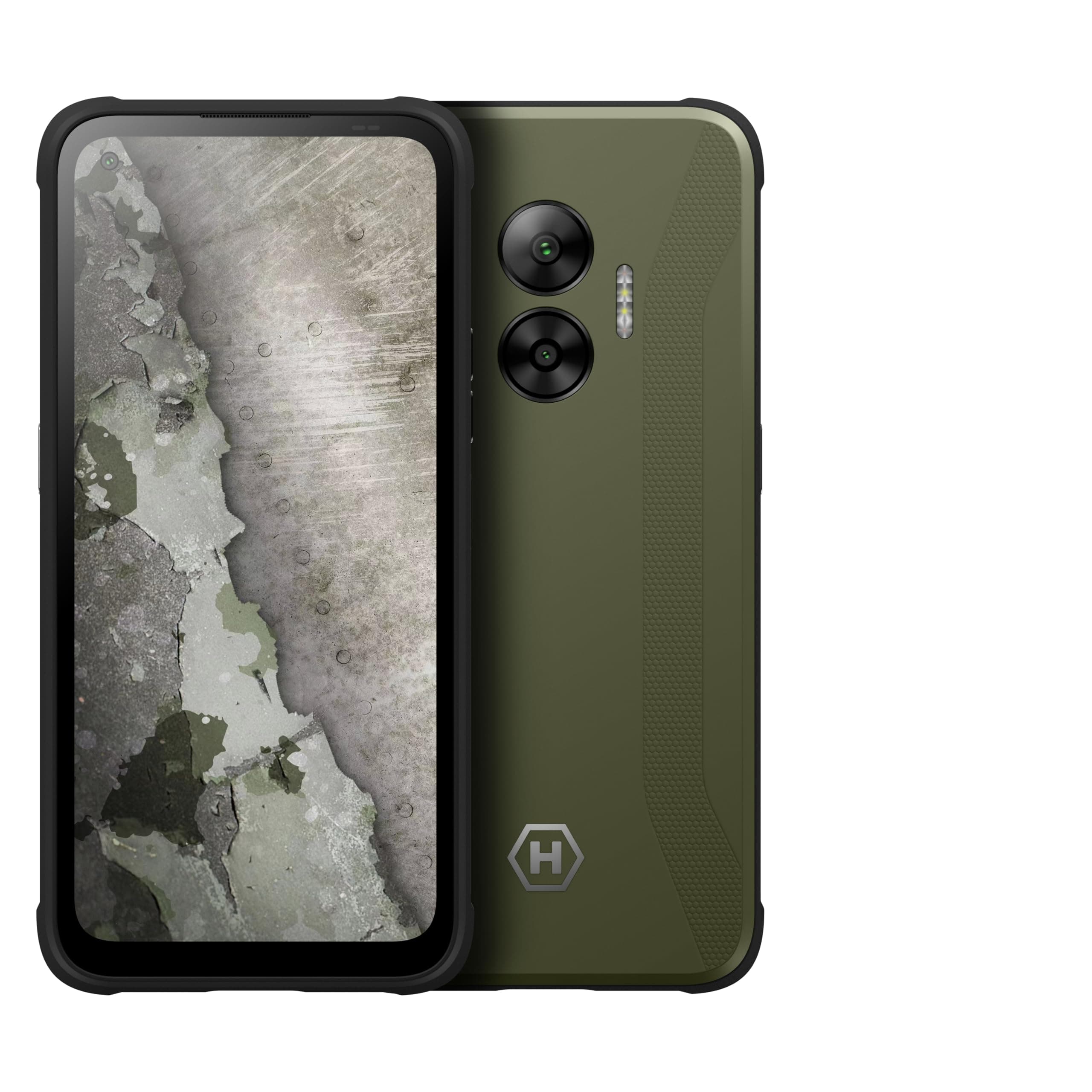 Hammer Blade V 5G Military Edition Ultra-Robustes Smartphone, IP69, 5000mAh, 6,56 Zoll, 8GB eingebauter RAM, 128/1T GB, Android 13, 50mpx Kamera, Gorilla Glass Bildschirm, NFC, Volte Blade V Military Angebot bei HelloDeals