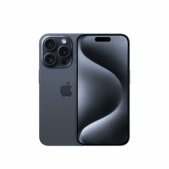 Apple iPhone 15 Pro 256 GB - Titan Blau (Generalüberholt) Titan Blau 256GB Angebot bei HelloDeals