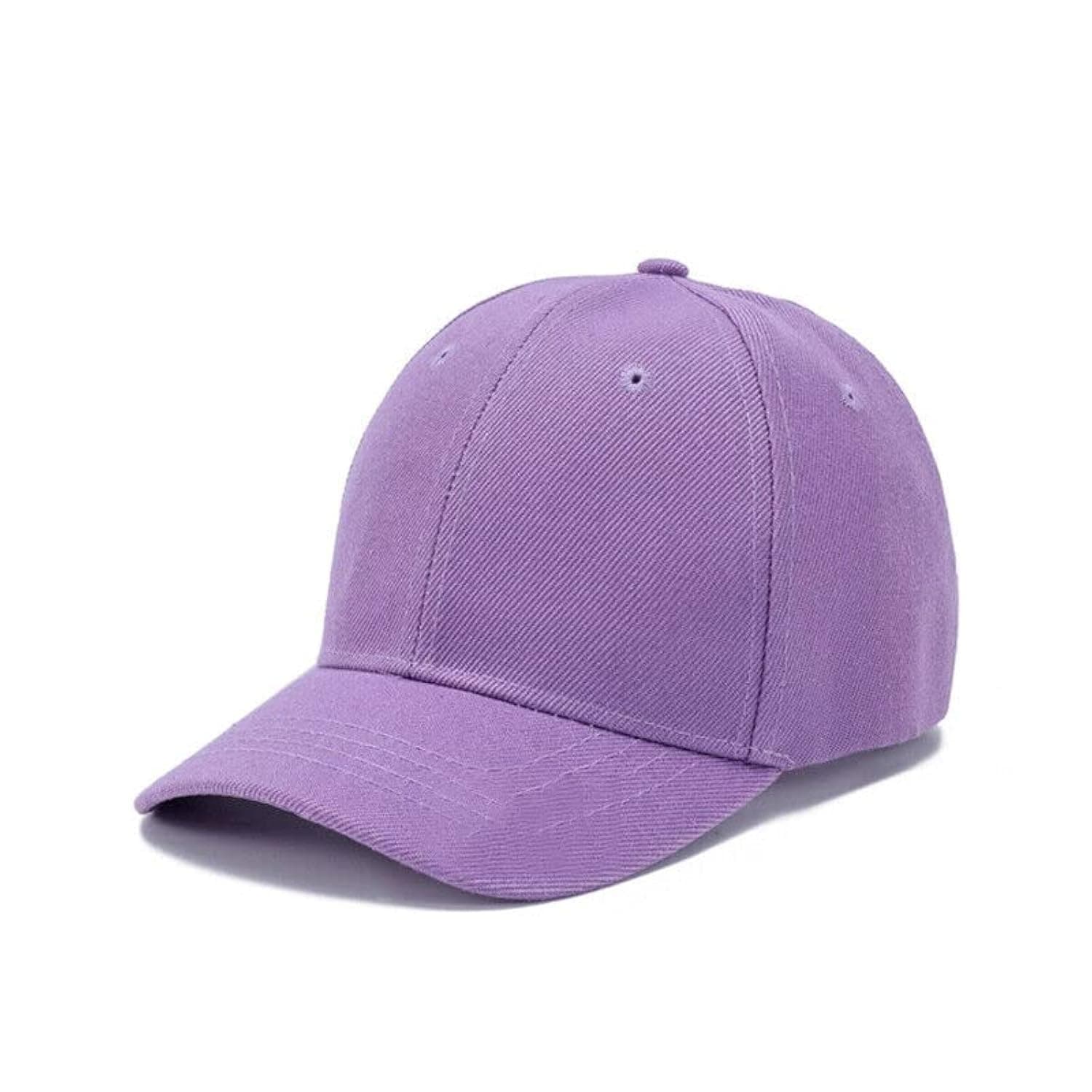 Boolavard Kinder-Baseballmütze Baseball Kappe für Jungen und Mädchen, weiche Baumwolle, leicht, verstellbare Größe für 2–9 Jahre Einheitsgröße Helles Lila Angebot bei HelloDeals