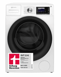 Bauknecht Waschmaschine 8kg, Stiftung Warentest GUT (2,4)*, Supreme Silence, EEK A-20%, 1400 U/min, ZEN-Motor, Besonders leise, Dampftechnologie, B6R 88 SILENCE DE, Weiß 8 kg Angebot bei HelloDeals