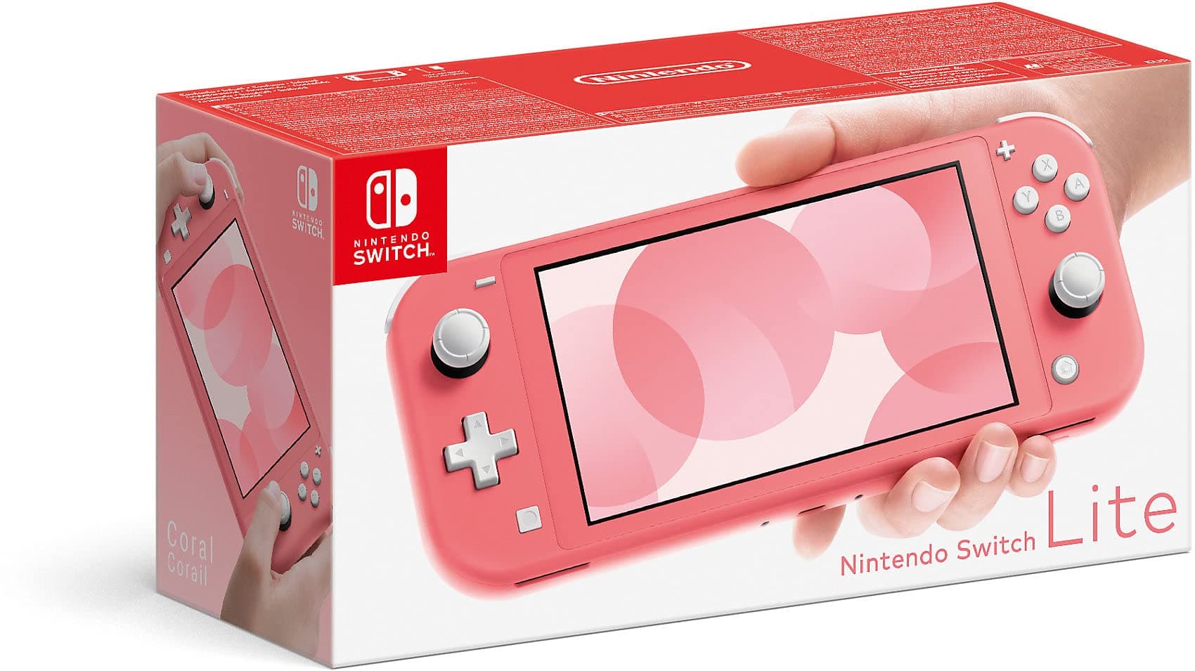 Nintendo Switch Lite - Koralle Koralle Konsole Angebot bei HelloDeals